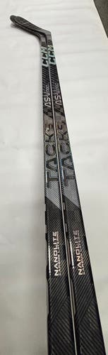 Senior CCM Super Tacks AS-V Pro Left Hand Hockey Stick P90TM 85 Flex (2-Pack)