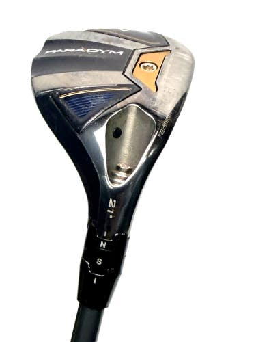 Callaway Paradym 4 Hybrid 21 HZRDUS Silver 75g Stiff Hybrid Club