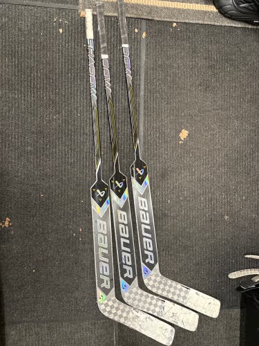 Intermediate Bauer Supreme Shadow Regular Goalie Stick 23" Paddle (Used)