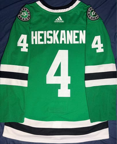 Miro Heiskanen Dallas Stars Adidas Climalite Home Jersey Size: 46