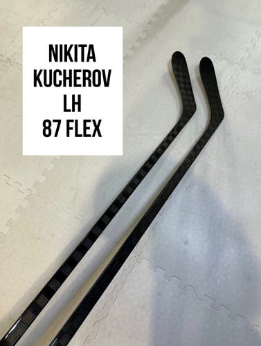 Senior(2x)Left Nikita Kucherov 87 Flex PROBLACKSTOCK Unbranded Pro Stock Hockey Sticks
