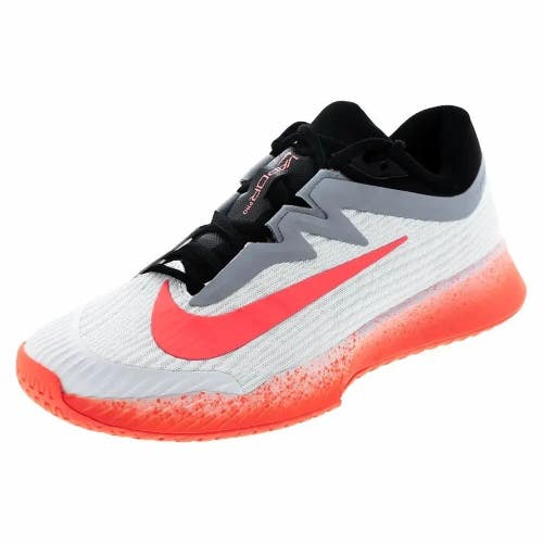 NIKE ZOOM VAPOR PRO 3 HC PRM TENNIS/PICKLEBALL SHOES (WHT/LAVA/GREY) SZ 8.5