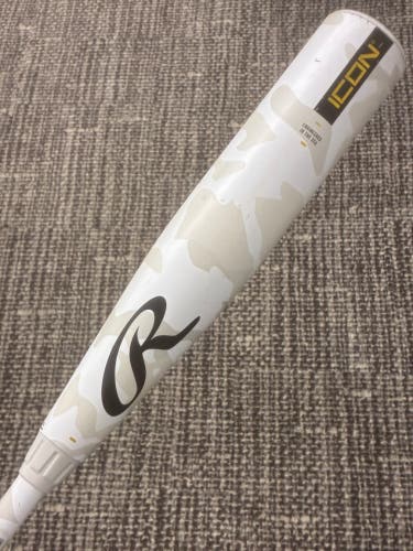 2025 Rawlings Icon Composite Bat USSSA Certified (-10) Composite 18 oz 28" (Used)