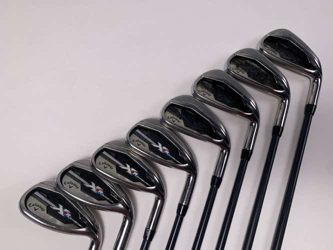 Callaway XR Iron Set 4-PW+GW Project X San Diego 5.5 58g Regular RH