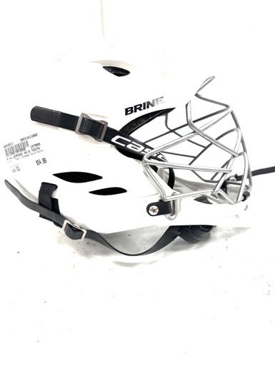 Used Brine LACROSSE XS/S YOUTH Lacrosse Helmet White XS/S 11860-S000305315