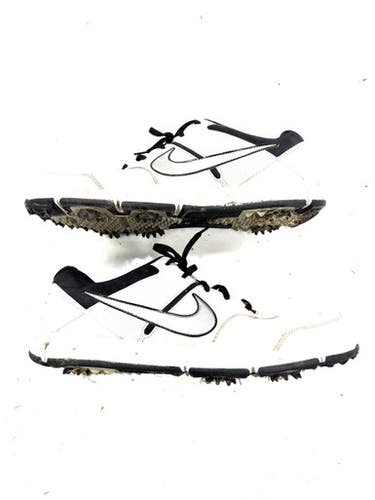 Used Nike Mens Golf Shoes White Senior 12 11860-S000305304
