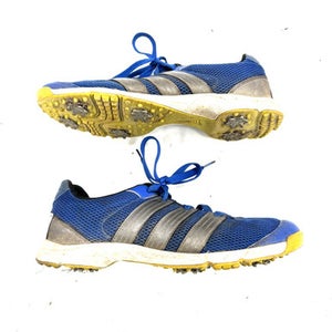 Used Adidas Mens Golf Shoes Royal Blue Senior 12 11860-S000305299