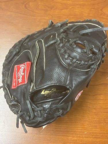 Black Rawlings Player Preferred RH Catcher's Baseball Glove 33" (Used)