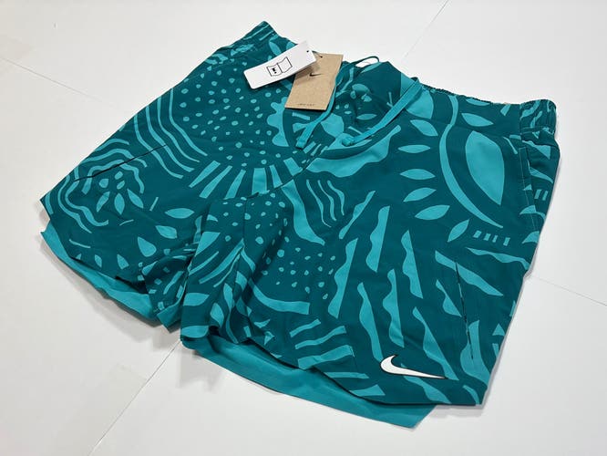 Large Men's Nike Shorts (New) NikeCourt Dri-FIT ADV AUSTRALIAN OPEN SLAM Tennis Shorts DX5532-367