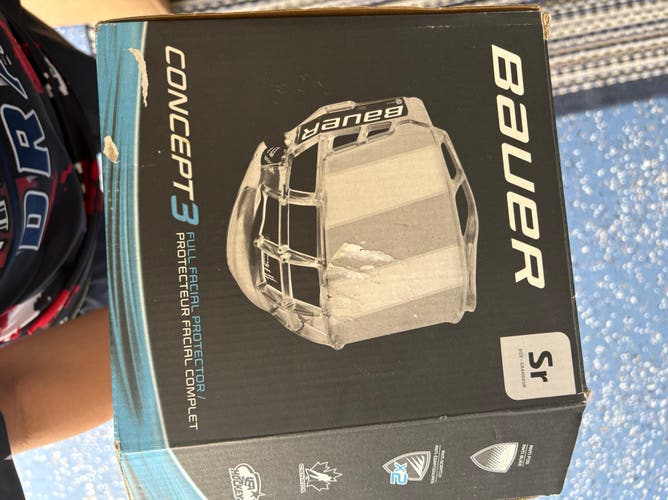Bauer Concept 3 Full Shield (New)