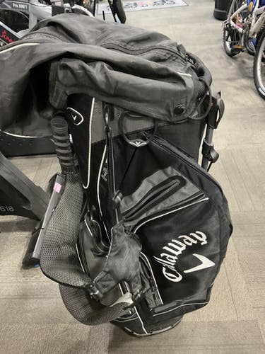 Used Callaway HL5 STAND BAG Mens Stand Bag Black 11614-S000232116