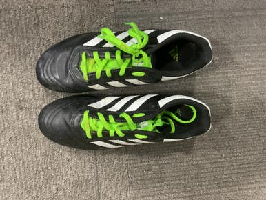 Used Adidas Soccer Cleats Green Junior 04.5 11614-S000232259