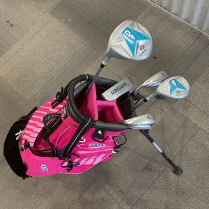 Used US Kids WL-48 Jr Package Set LH Pink 5 Piece 11614-S000232248