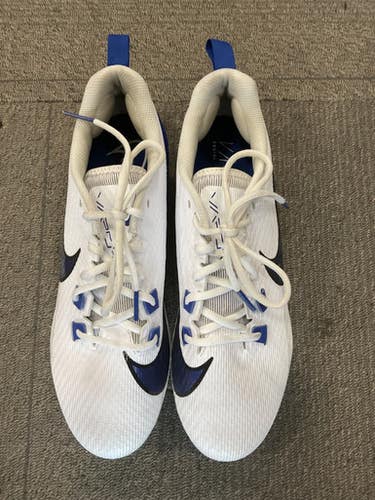 Used Nike VAPOR DUKE Adult FB Cleats White Senior 11.5 11614-S000232224
