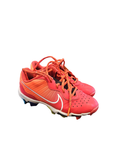 Used Nike DIAMOND FAST FLEX BB/SB Cleats Red Junior 02 11850-S000023633