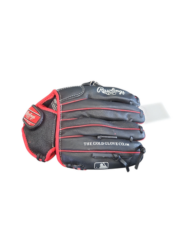 Used Rawlings SURE CATCH LINDOR MODEL BB/SB Glove LH Throw Black 11" 11850-S000023627