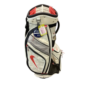 Used Nike GOLF CART BAG Mens Cart Bag White 11613-S000178359
