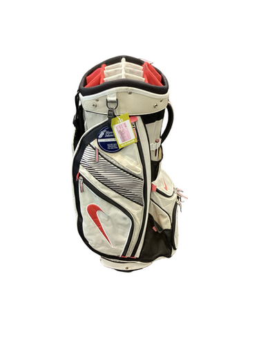 Used Nike GOLF CART BAG Mens Cart Bag White 11613-S000178359