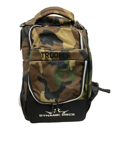 Used Dynamic Discs TROOPER Disc Golf Backpack Brown 11613-S000178355
