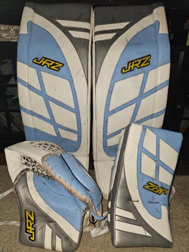 JRZ Fusion 34+1.5 Hockey Goalie Pads Full Set