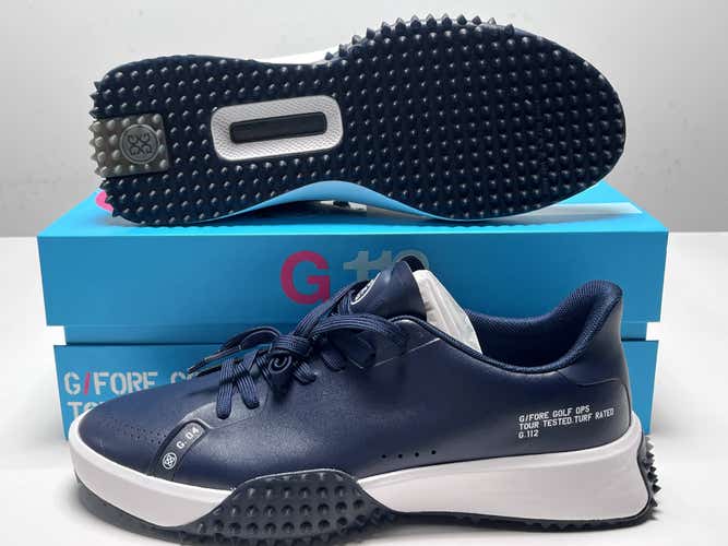 G/Fore G.112 Golf Shoes Navy Blue White Men's SZ 10 (G4MF23EF106)