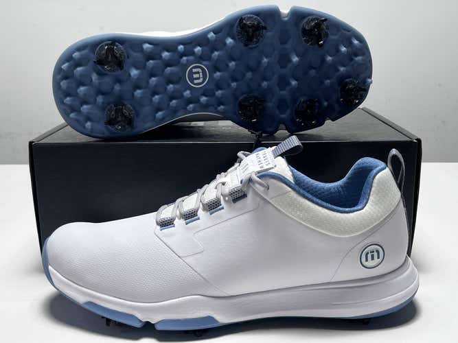 Travis Mathew The Ringer II Golf Shoes White Sleet Men's SZ 10.5 (1MAA564 1WHS)