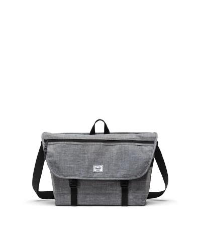 Herschel Supply Co. Cove Messenger Bag Men's 22.5L Gray Crossbody Strap DAB91