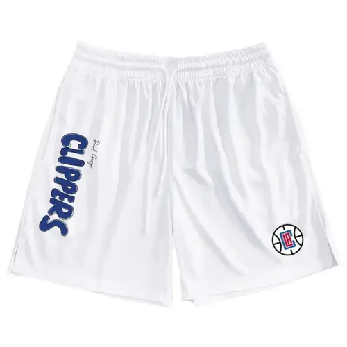 Basketball pants - ankle-length shorts that are four inches below the knee loose