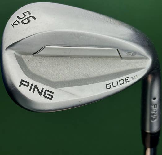 PNG Glide 3.0 Chrome Sand SW Wedge 56-12* Steel Wedge Flex Black Dot (+.5")