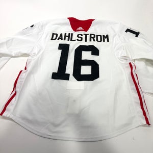 Used White Chicago Blackhawks Adidas MIC Practice Jersey | Size 58 | Dahlstrom #16