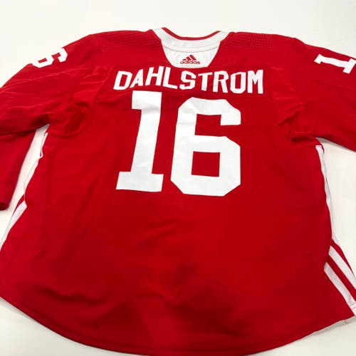 Used Red Chicago Blackhawks Adidas MIC Practice Jersey | Size 58 | Dahlstrom #16