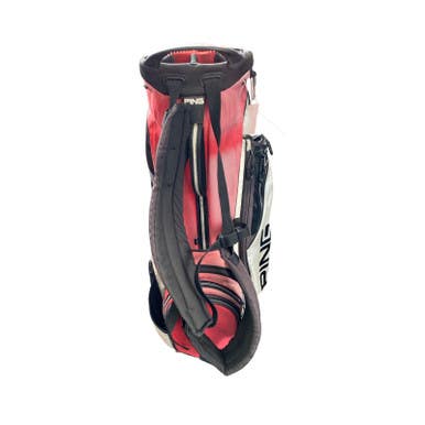 Used Ping HOOFER Mens Stand Bag Red 11883-S000158256