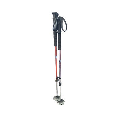 Used Black Diamond FLICK LOCK SYNCLINE Mens XC Ski Poles Grey Snow Shoe Pole 11883-S000158241