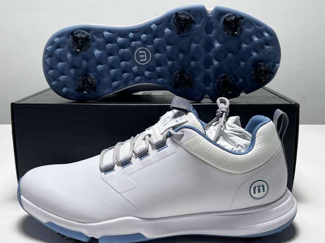 Travis Mathew The Ringer II Golf Shoes White Sleet Men's SZ 10 (1MAA564 1WHS)