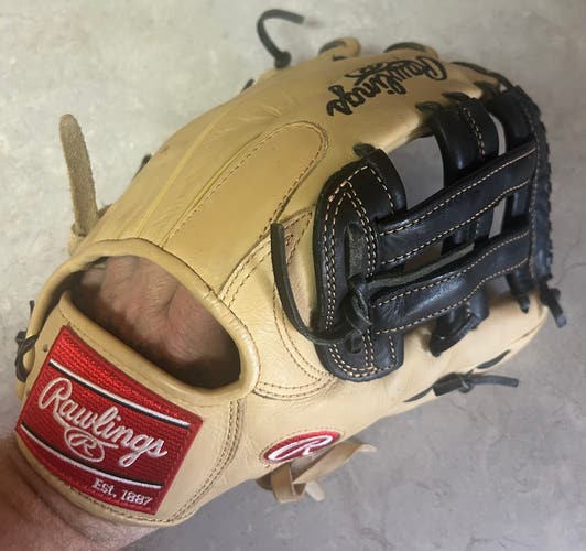 Rawlings Gold Glove Elite 12.75” RHT Professional Baseball Glove GGE1275HCB
