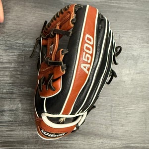 Wilson A500 LH Baseball Glove 11.5" (Used/like new)
