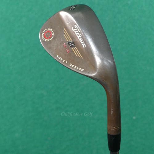 Titleist Vokey Spin Milled 2009 Oil Can 58-08 58 LW Lob Wedge Vokey Steel Wedge