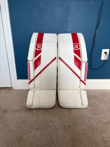 33" Warrior Ritual G5 Goalie Leg Pads (Used)