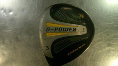 Used Golden Bear G-POWER Mens Fairway Wood LH 3 Wood 11868-S000067994