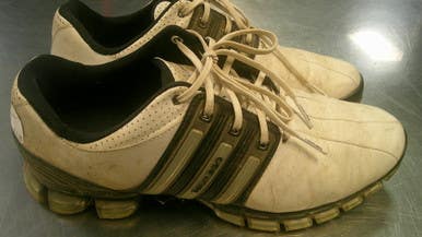 Used Adidas Mens Golf Shoes White Senior 10.5 11868-S000067983