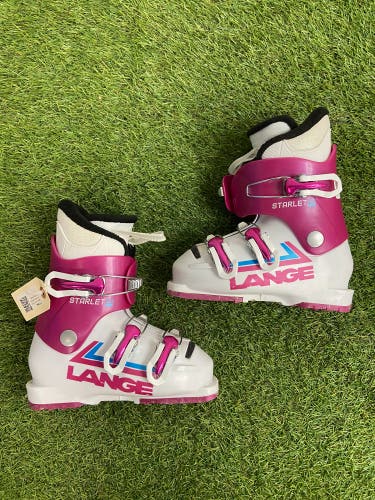 Mondo 19 & 19.5 Kid's Lange Starlet 50 Ski Boots (Used)