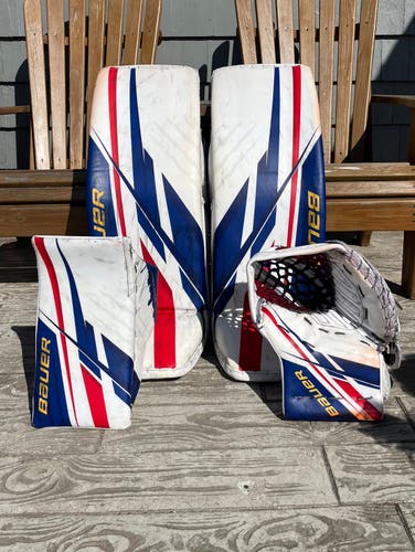 35" Bauer Supreme Shadow Regular Goalie Full Set Pro Stock (Used)