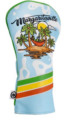Pins & Aces Margaritaville Driver Headcover (Multi) Golf 2025 NEW