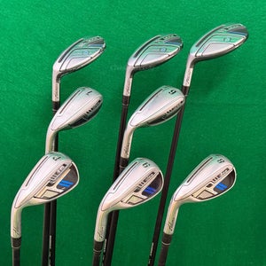 LH Adams 2014 Idea 3h,4H,5H 6-PW Hybrid Iron Set Bassara 60 Graphite Regular