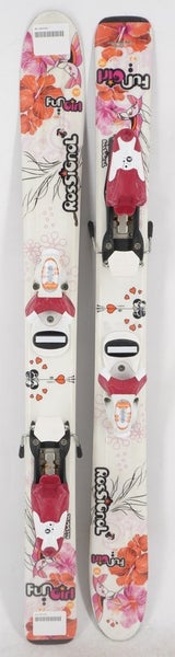 Rossignol Fun Girl Kids Skis with Bindings - 93 cm Used