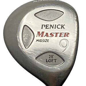 Harvey Penick Master Midsize 9 Wood 28* RH Stiff Graphite 40" New Jumbo Grip