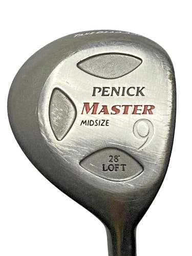 Harvey Penick Master Midsize 9 Wood 28* RH Stiff Graphite 40" New Jumbo Grip