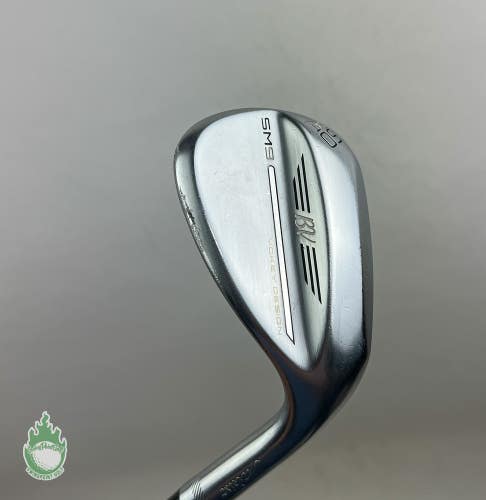 Used Titleist Vokey SM9 T Grind Chrome Wedge 60*-04 Wedge Flex Steel Golf Club