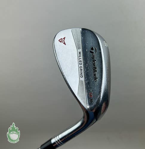 TaylorMade Milled Grind SB 60*-10 Carbon Steel Wedge DG Wedge Flex Steel Golf
