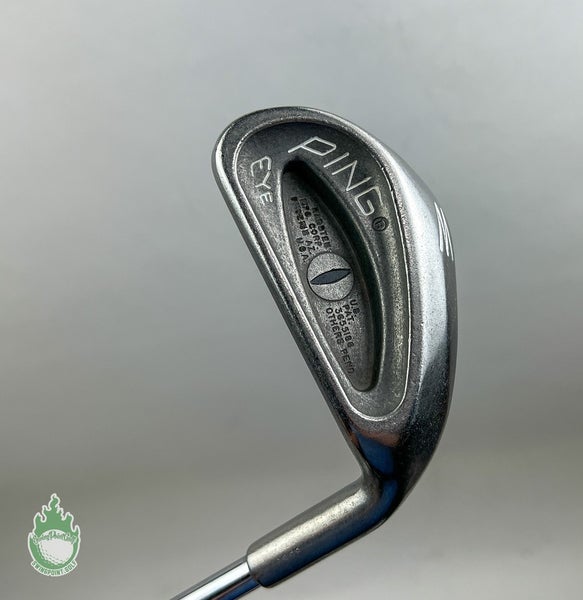 Used Right Handed Ping Black Dot Eye Pitching Wedge Stiff Flex Steel Golf Club